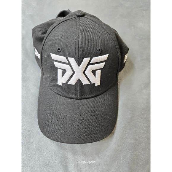 PXG‎ Golf Embroidered Black Adjustable Baseball Hat One Size - Picture 1 of 7